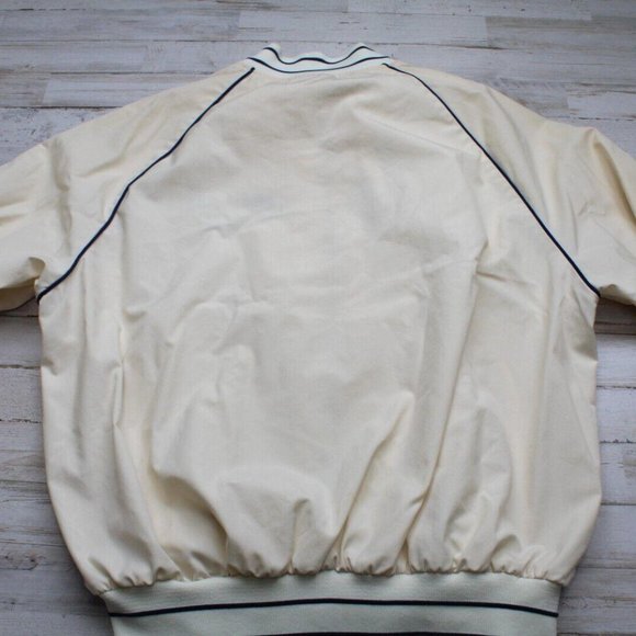 Vintage King Louie Pro Fit Bomber Jacket LG HAUS OF FRANZ GERMAN WINES Made USA - Picture 5 of 8
